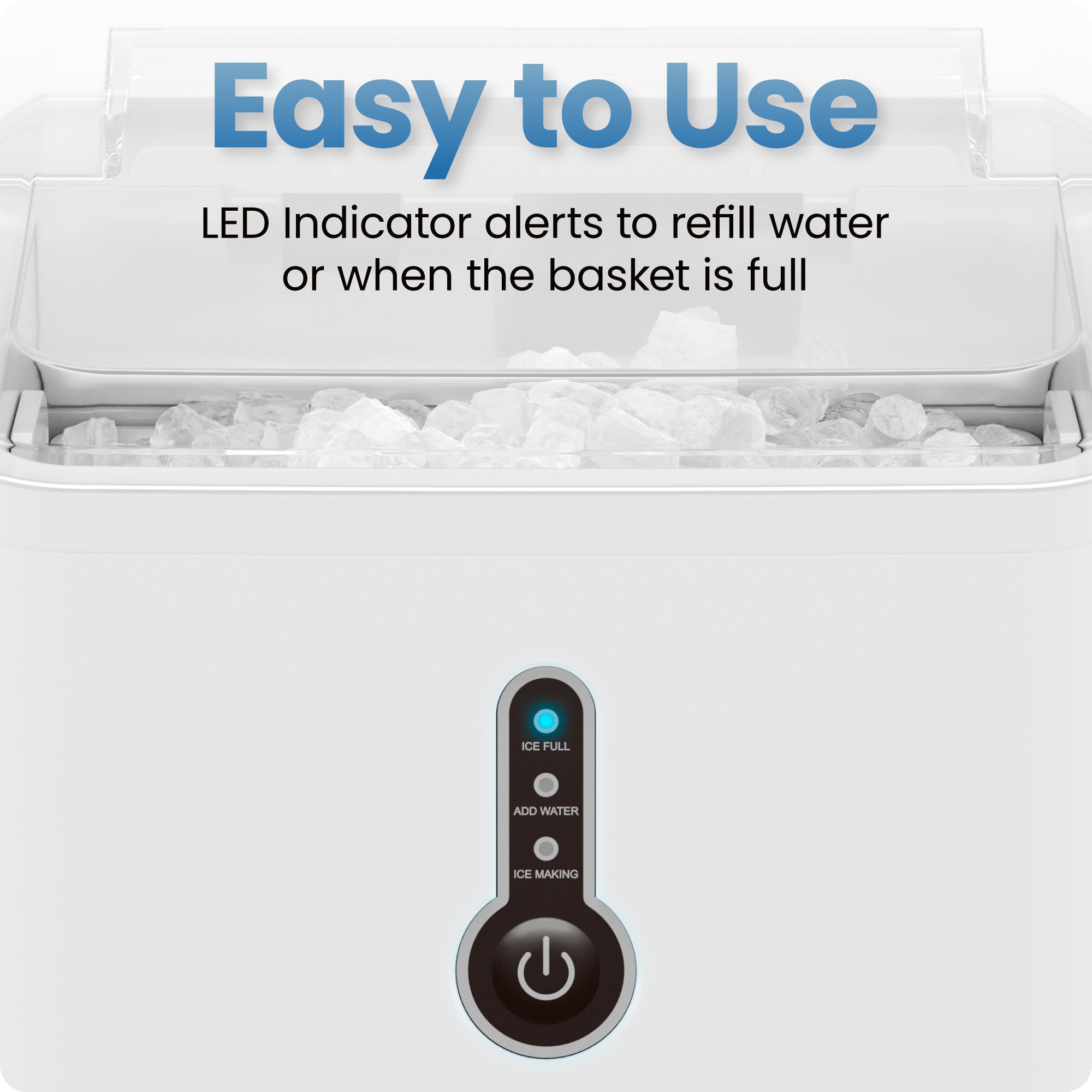 1.5lb Compact Nugget Ice Machine