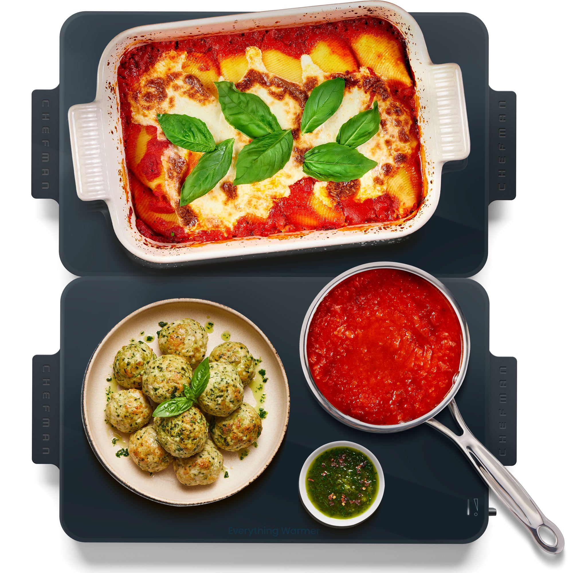 Everything Warmer Modular Expanding Warming Tray - Two 10” x 16” Trays