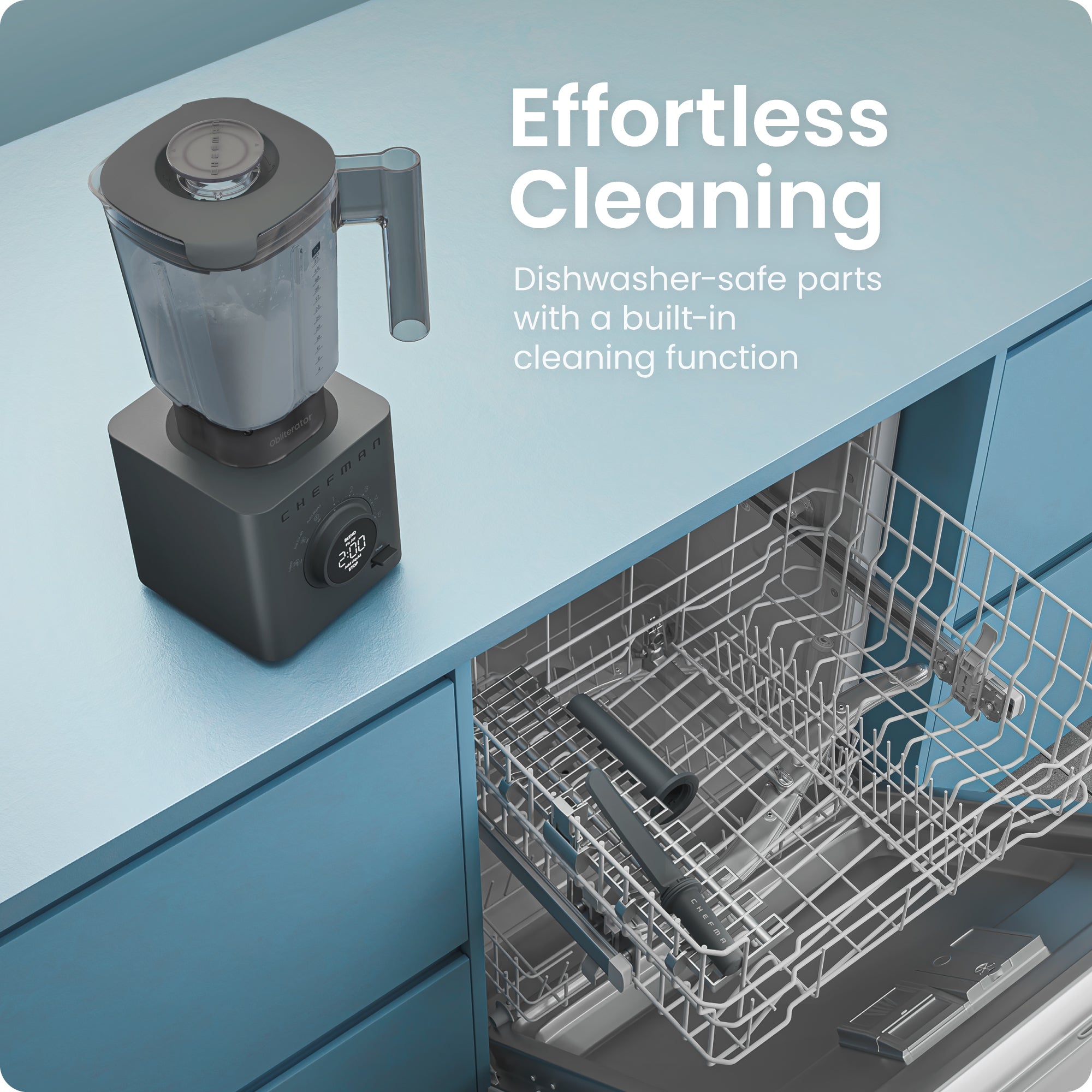 Obliterator 48 oz Power Blender - Midnight