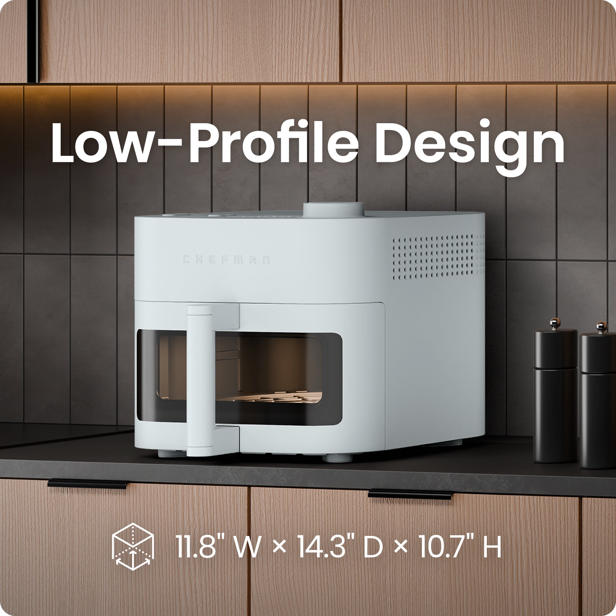 Crispinator 8 Qt. Air Fryer w/ 7 Functions