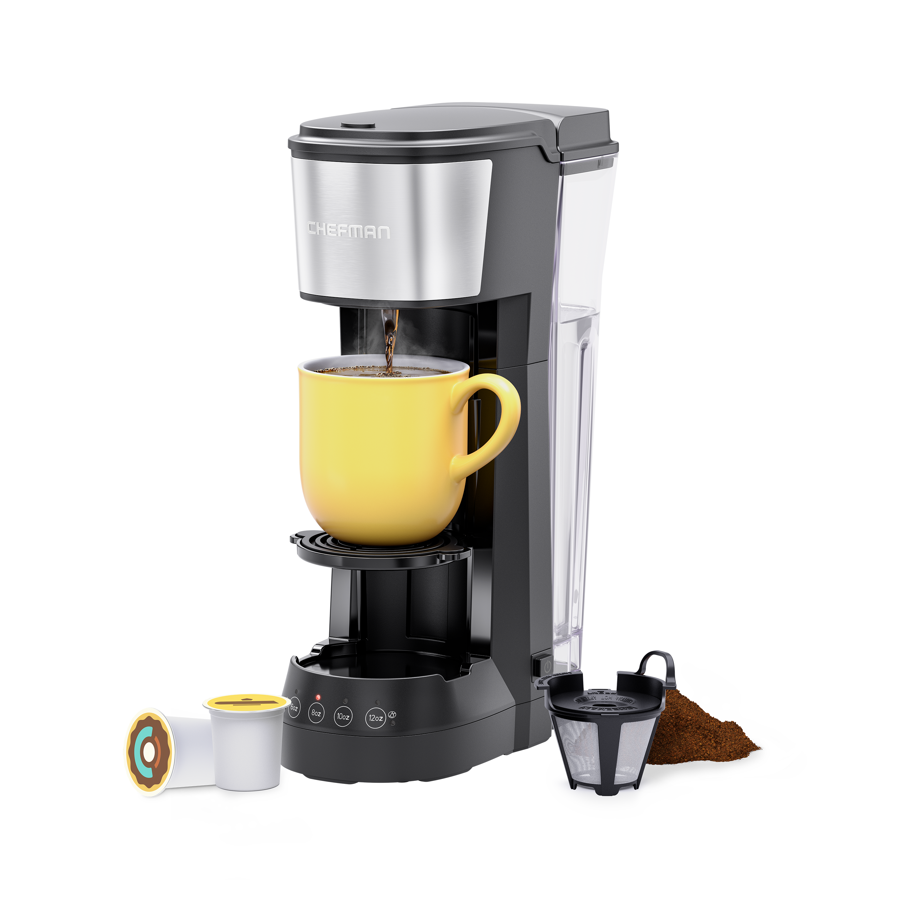Chefman InstaCoffee Max+ Single-Serve Coffee Maker