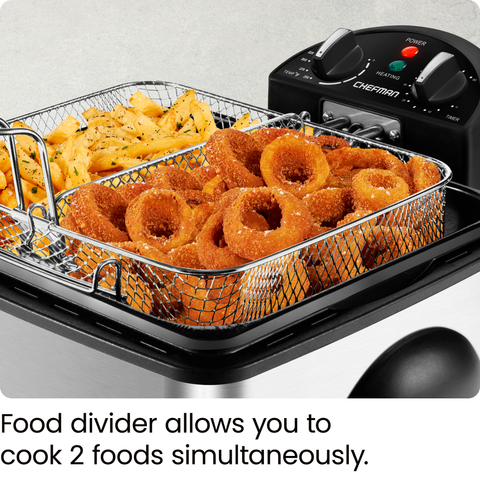 Dual-Cook Jumbo Deep Fryer