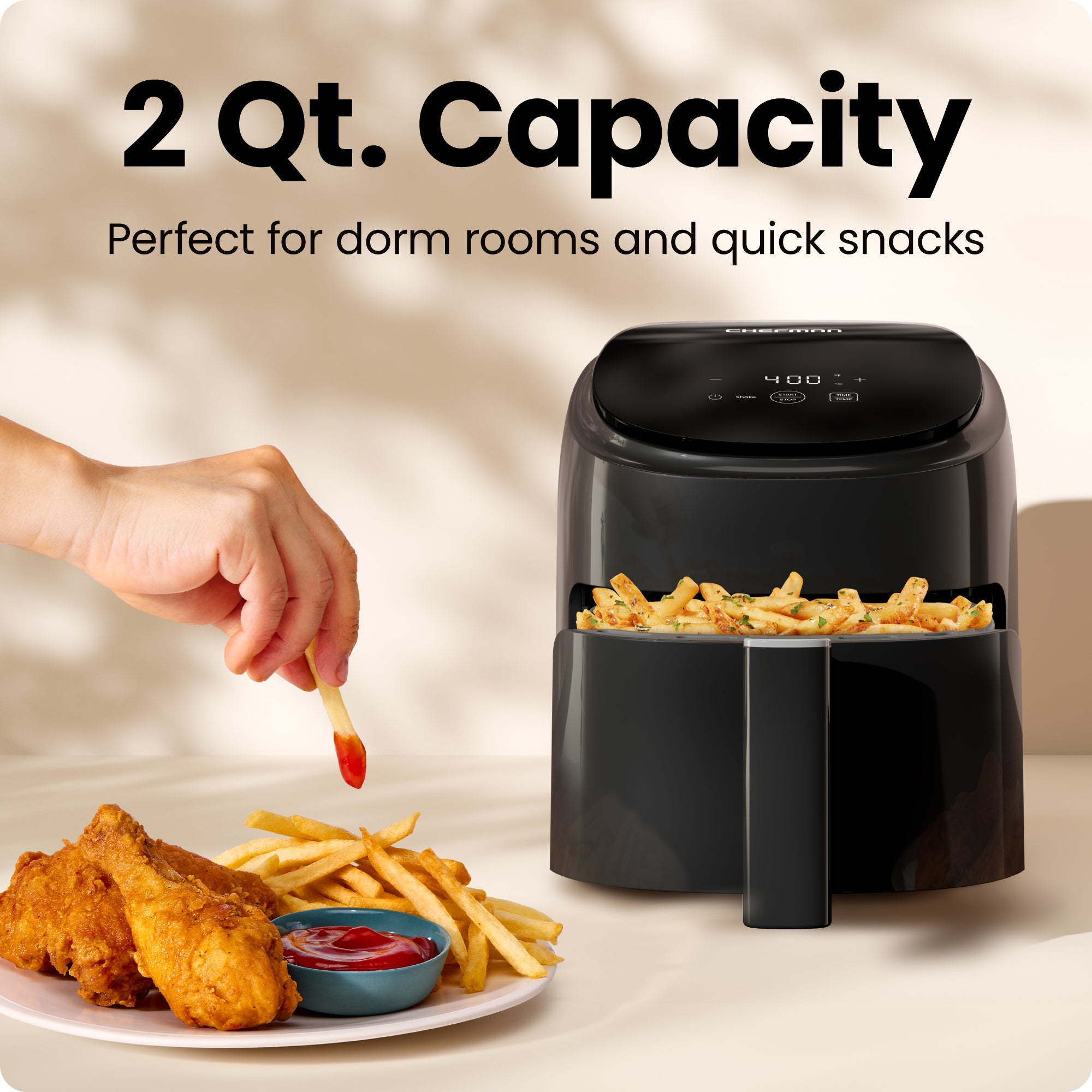 TurboFry 2-Quart Digital Air Fryer