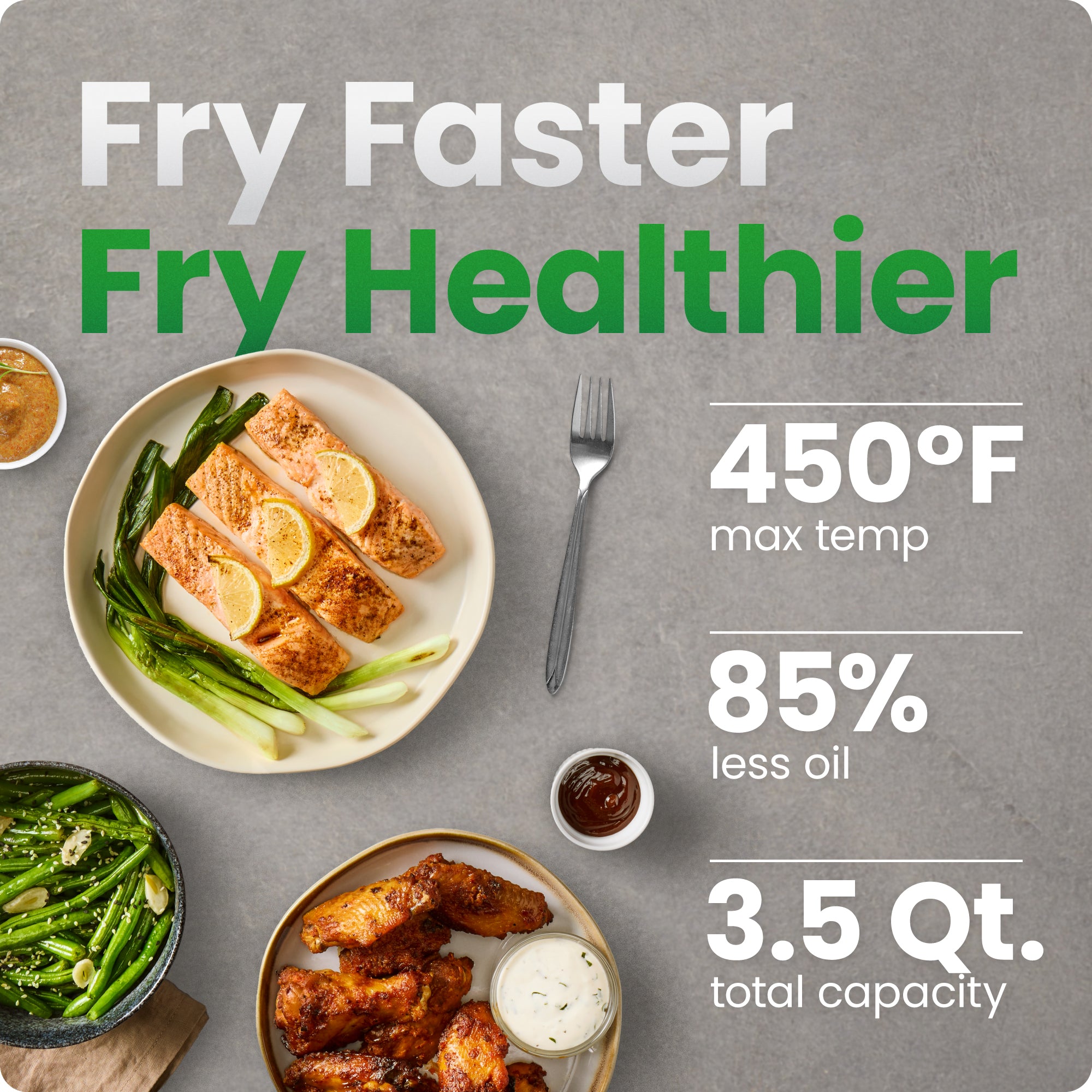 TurboFry 3-in-1 Air Fryer 3.5 Qt