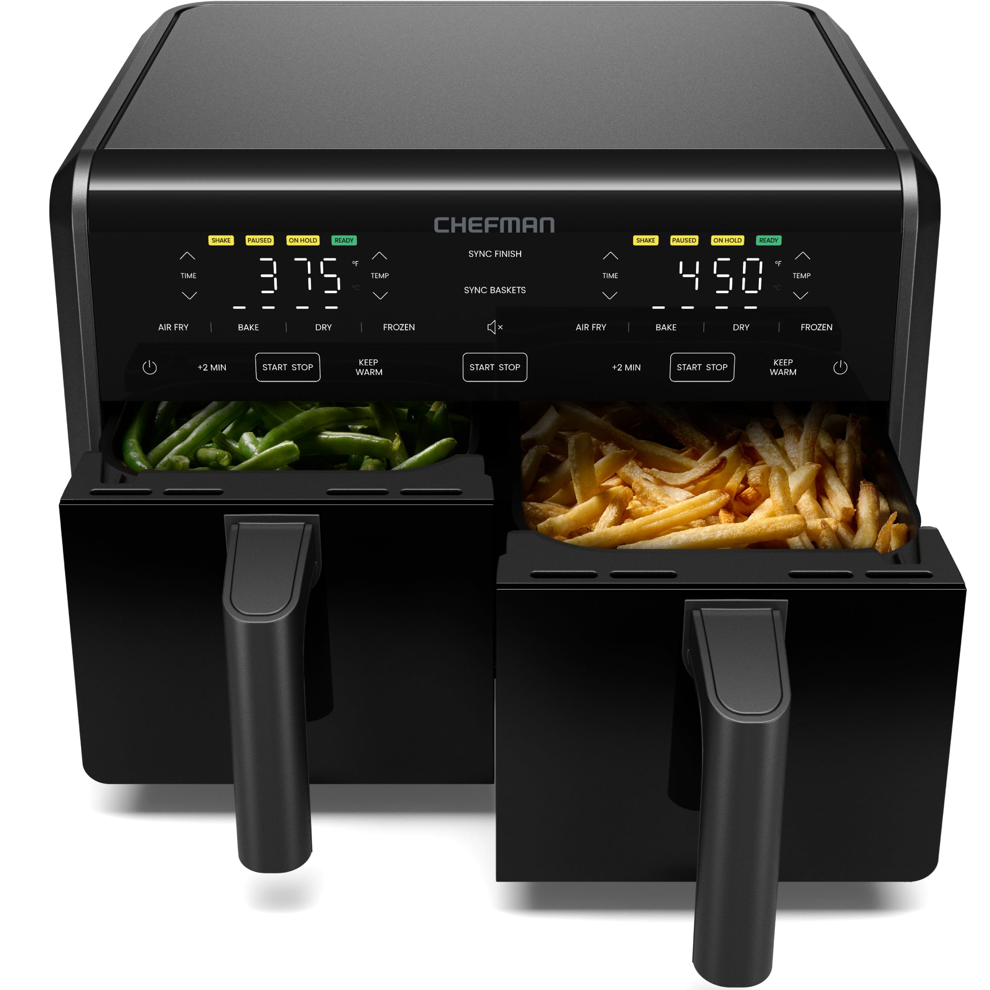9 Qt. TurboFry Dual Basket Air Fryer
