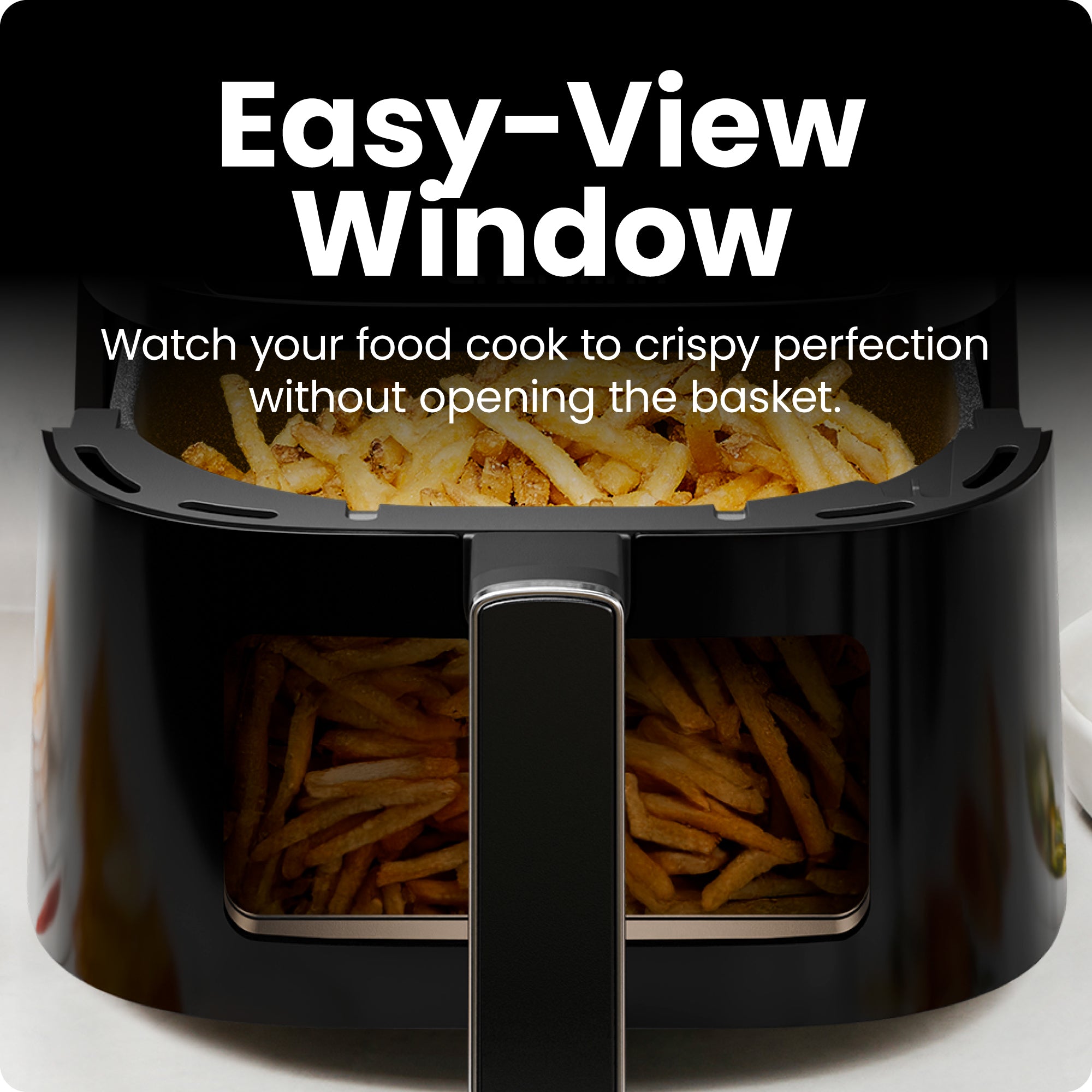 TurboFry Touch Easy-View 4-Quart Digital Air Fryer