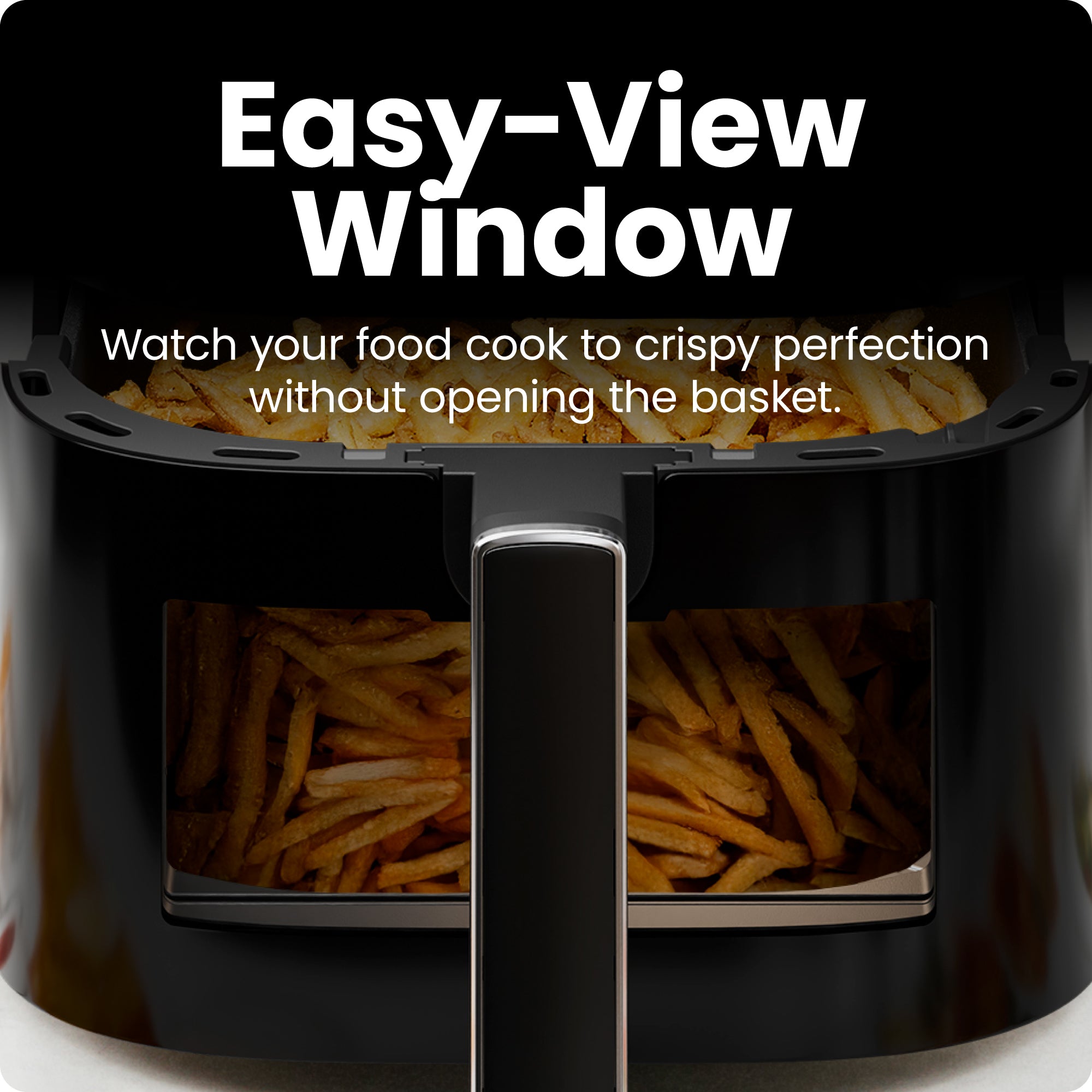 TurboFry Touch Easy-View 6-Quart Digital Air Fryer