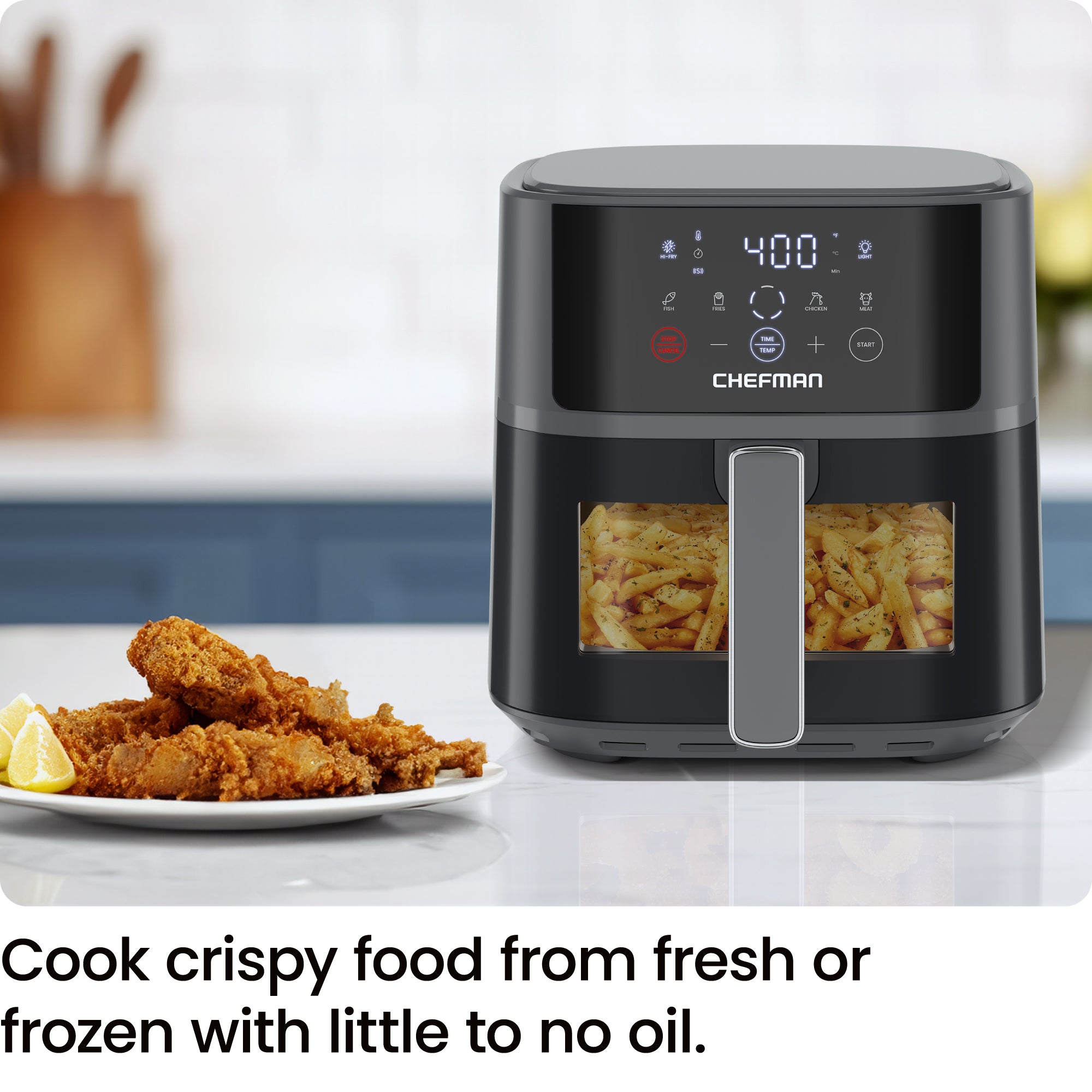 TurboFry Touch 6 Qt Easy-View Air Fryer
