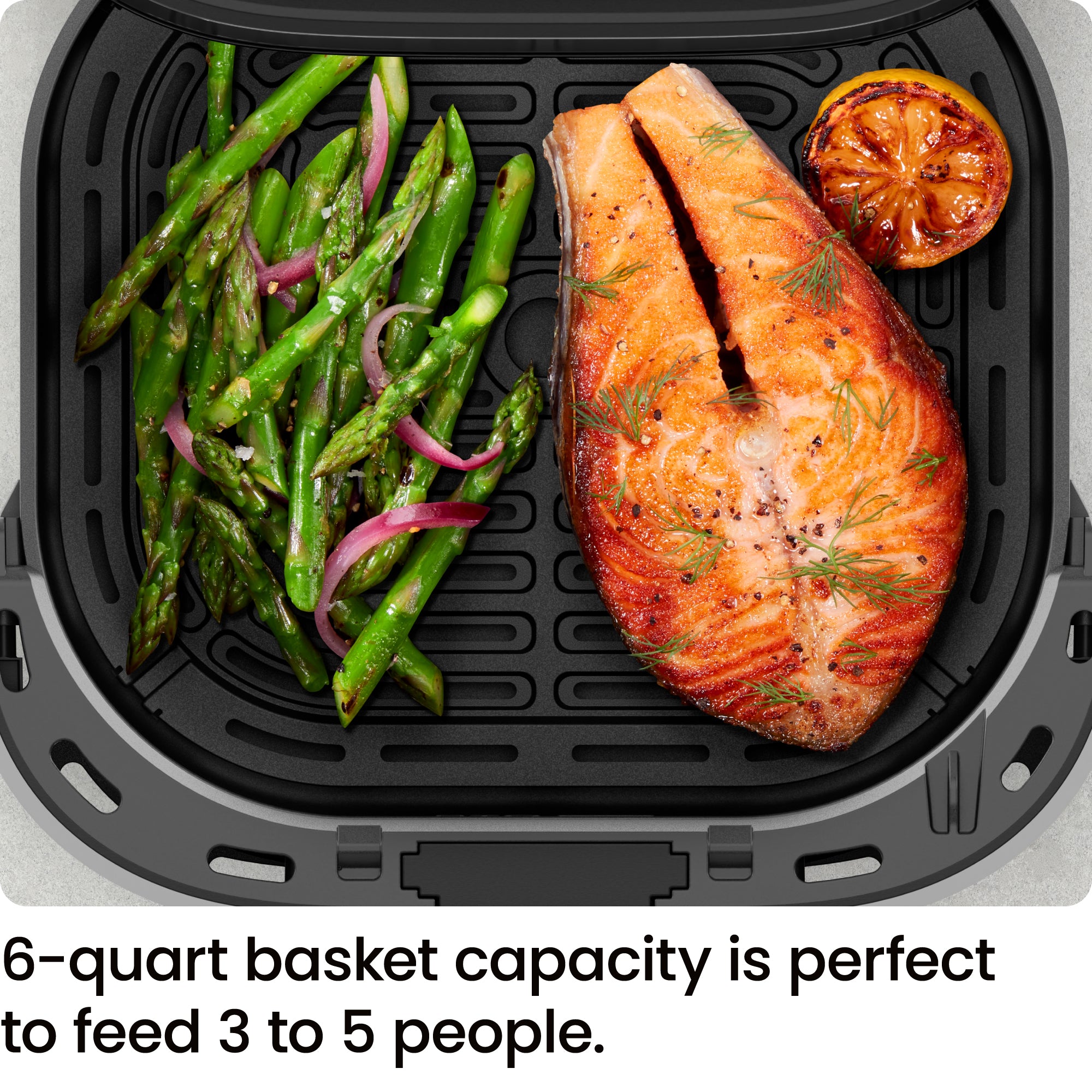 TurboFry Touch 6 Qt Easy-View Air Fryer