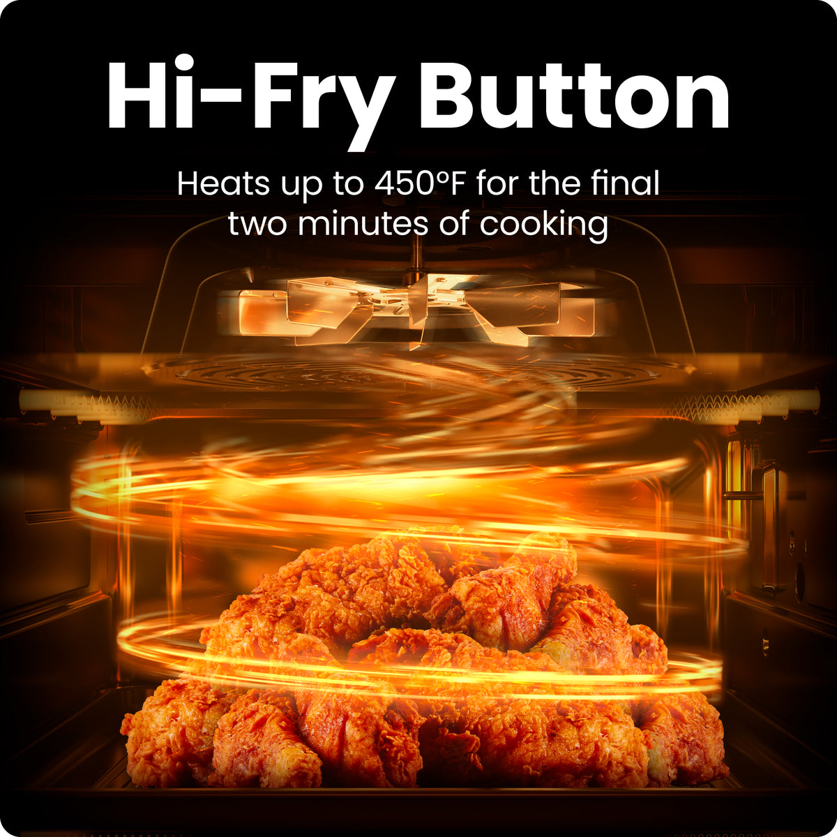 TurboFry 8 Qt. Air Fryer w/ High Fry