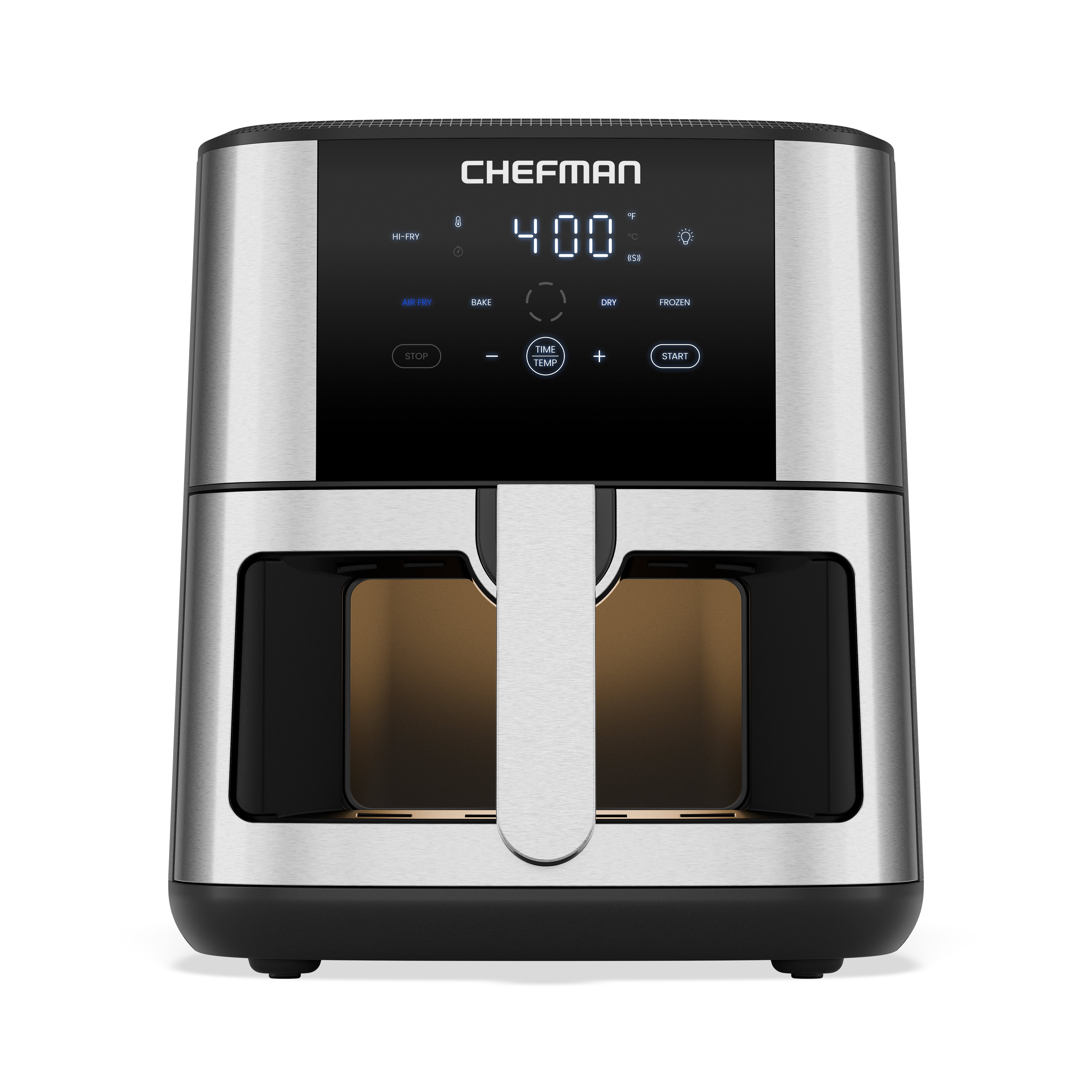 Turbofry Easy View 8 Qt. Stainless Steel Air Fryer