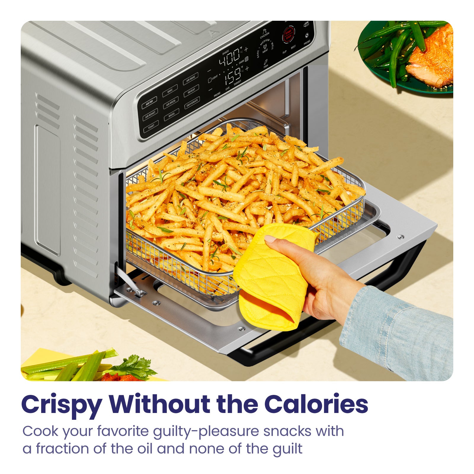 ExacTemp™ Chefman Oven+Air Fryer
