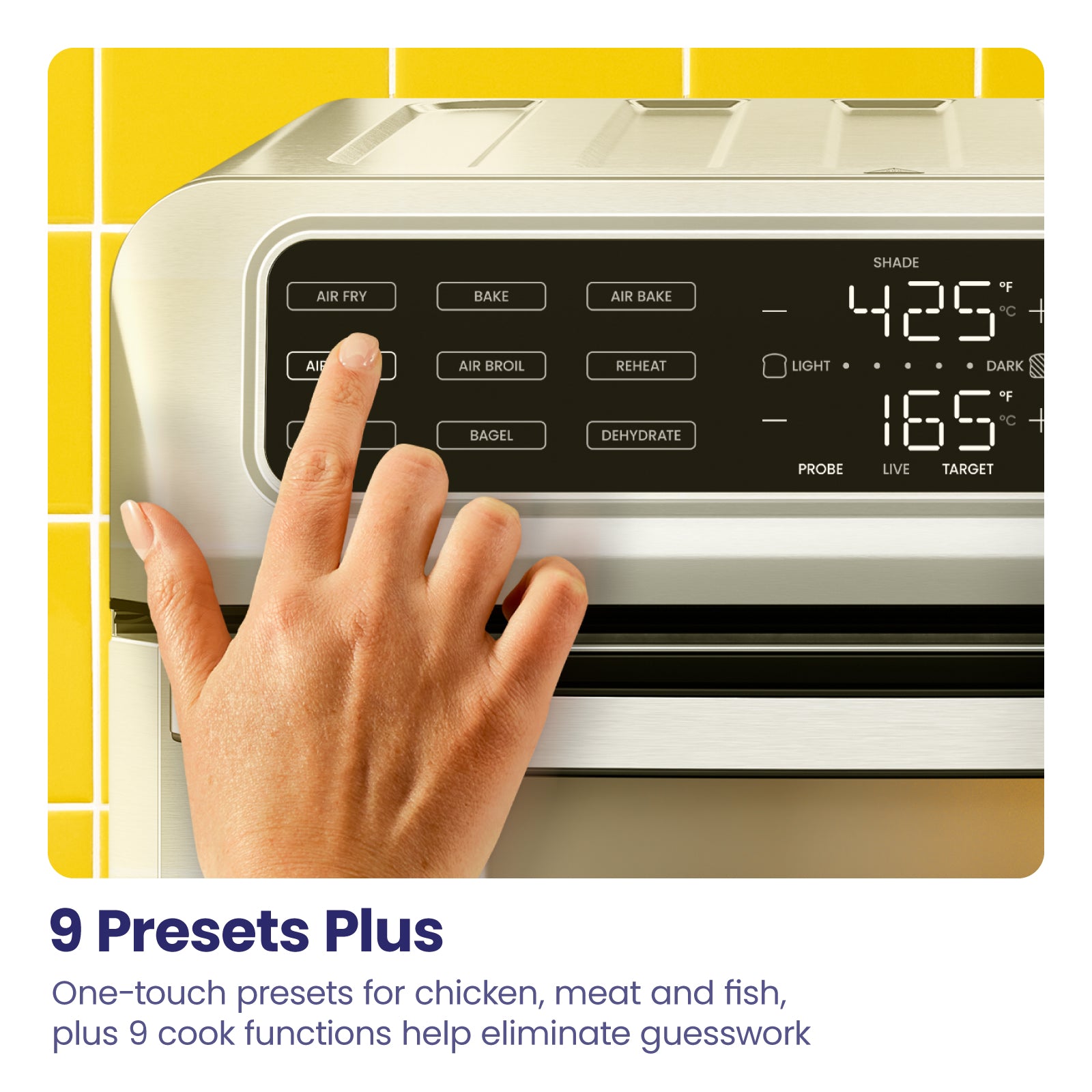 ExacTemp™ Chefman Oven+Air Fryer