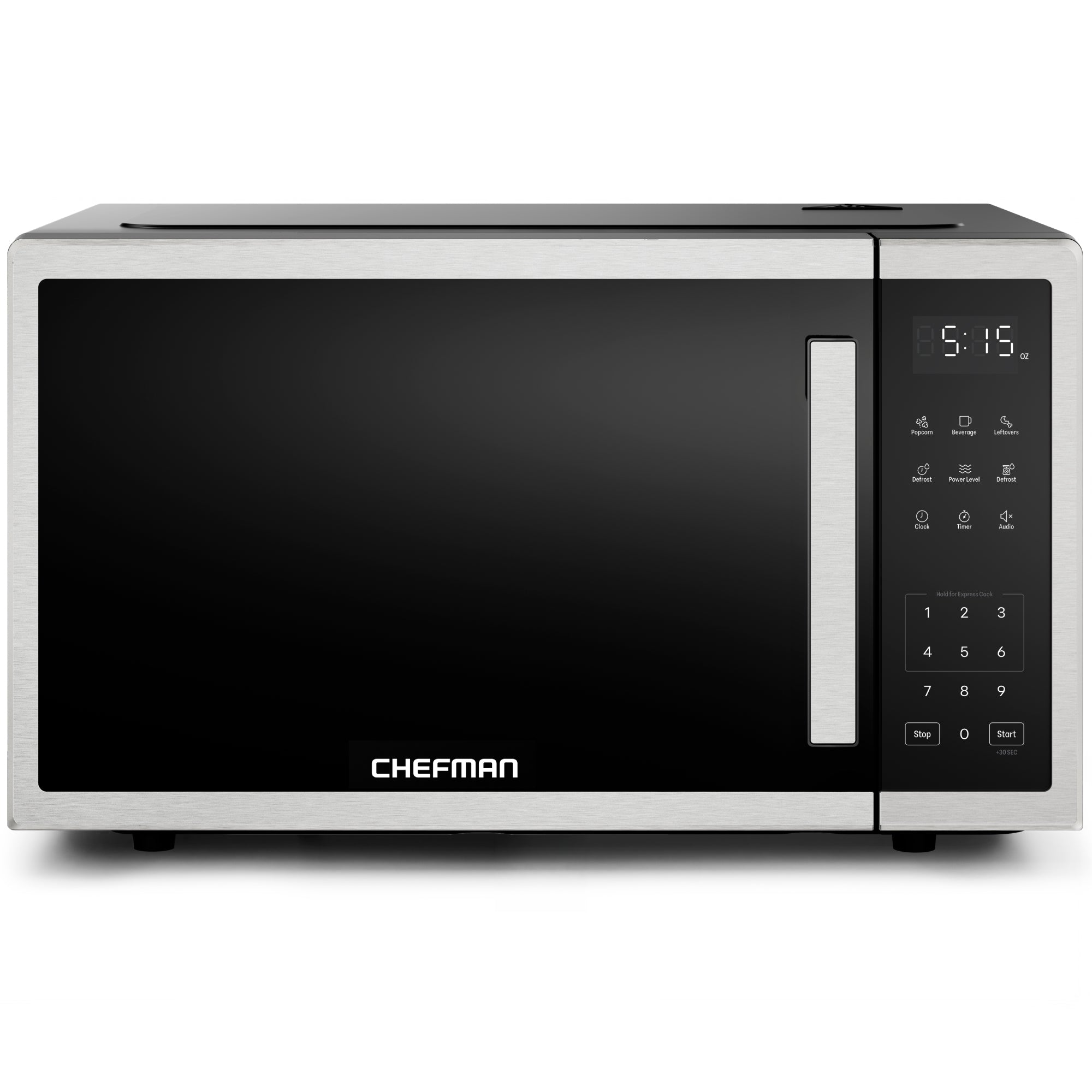 Countertop Digital Stainless Microwave Oven - 1.1 Cu Ft