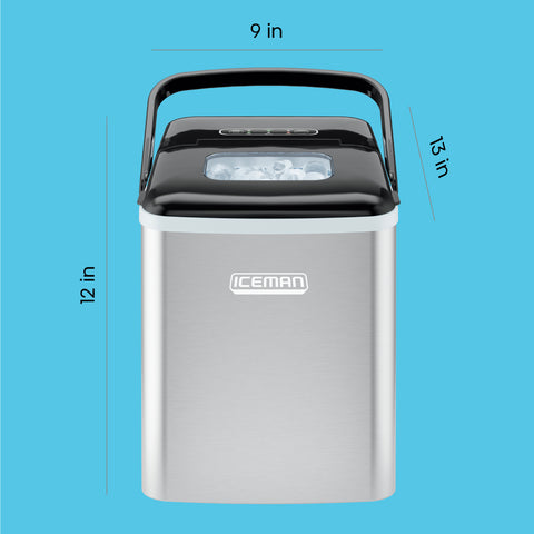 Dual-Size Ice Machine by Iceman™