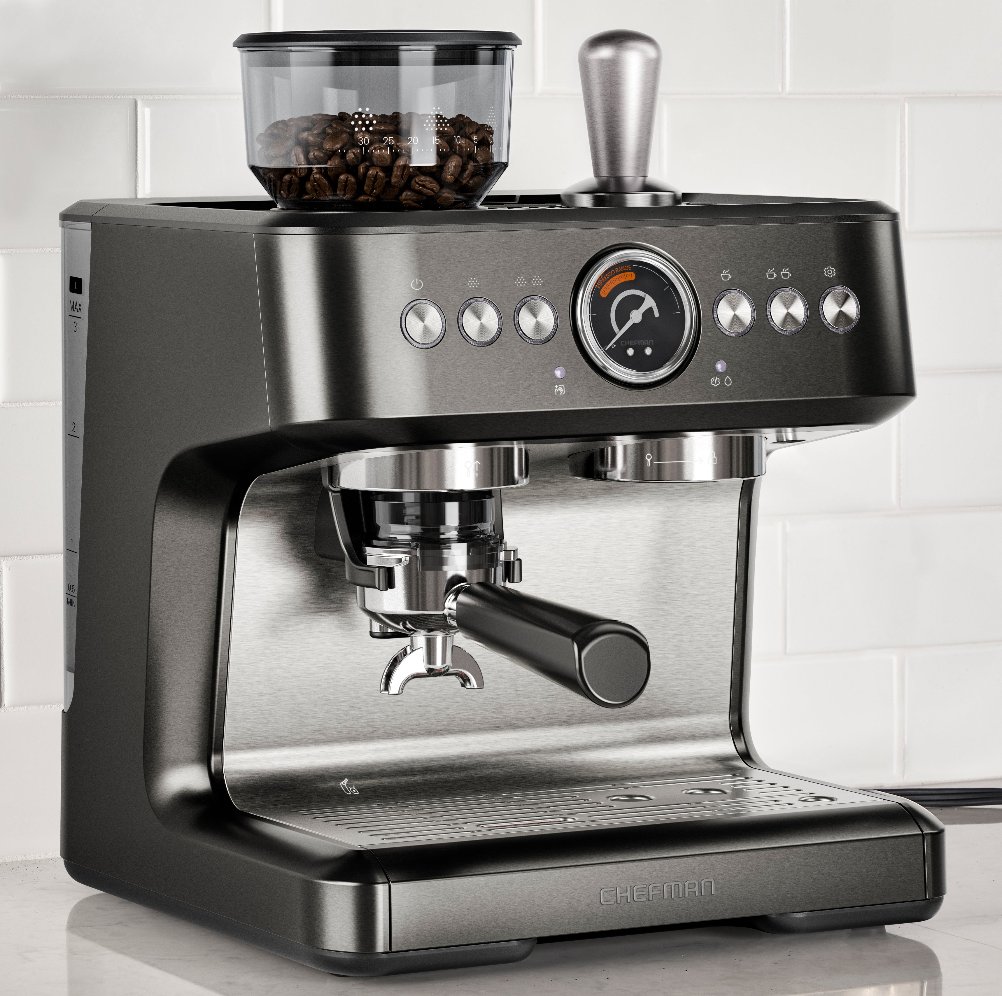 Crema Deluxe Double Boiler Espresso Machine