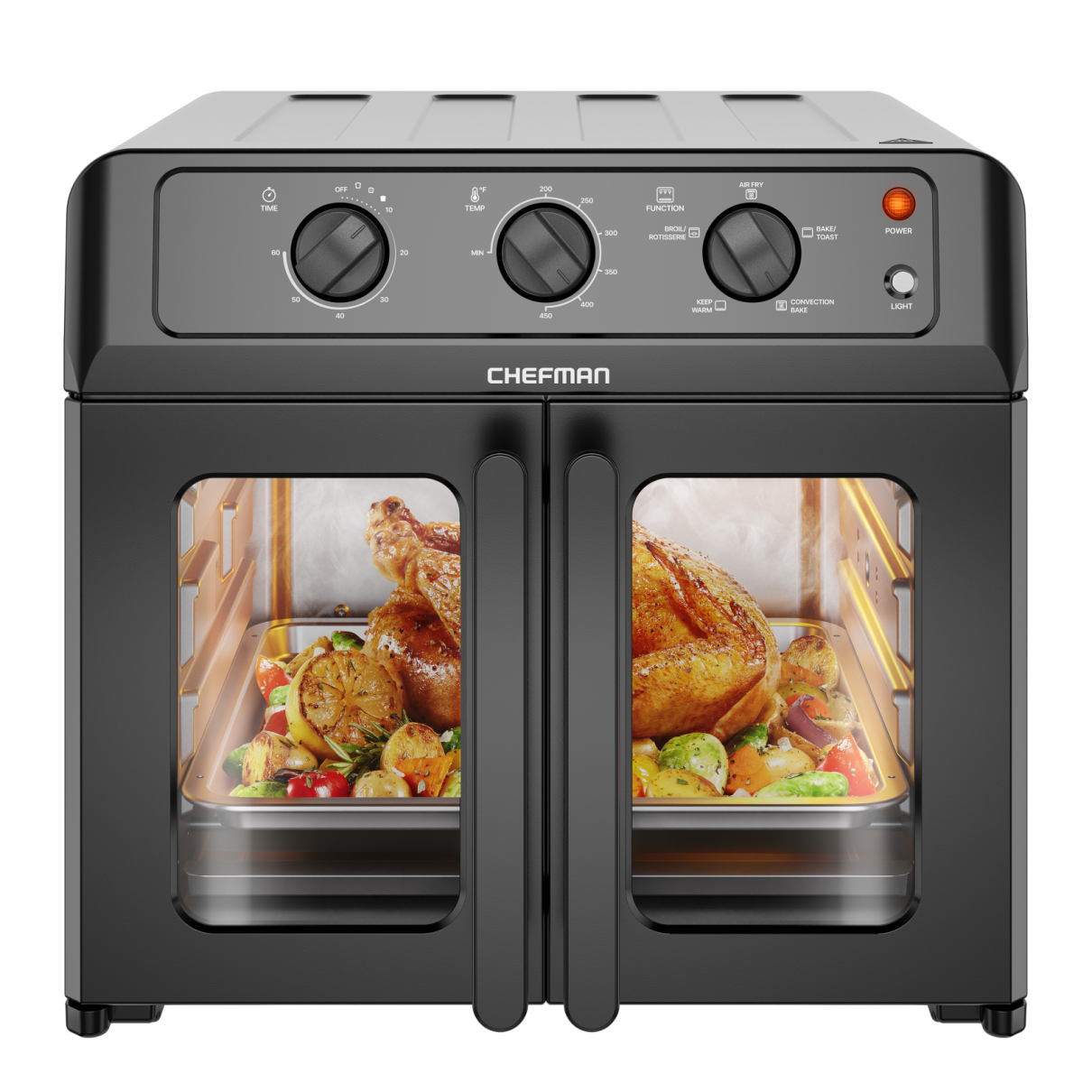 Chefman 10-Liter Digital Multifunction Air Fryer Plus Rotisserie
