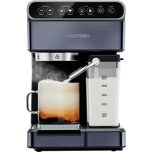Chefman Barista Pro Plus Espresso Machine ,Black