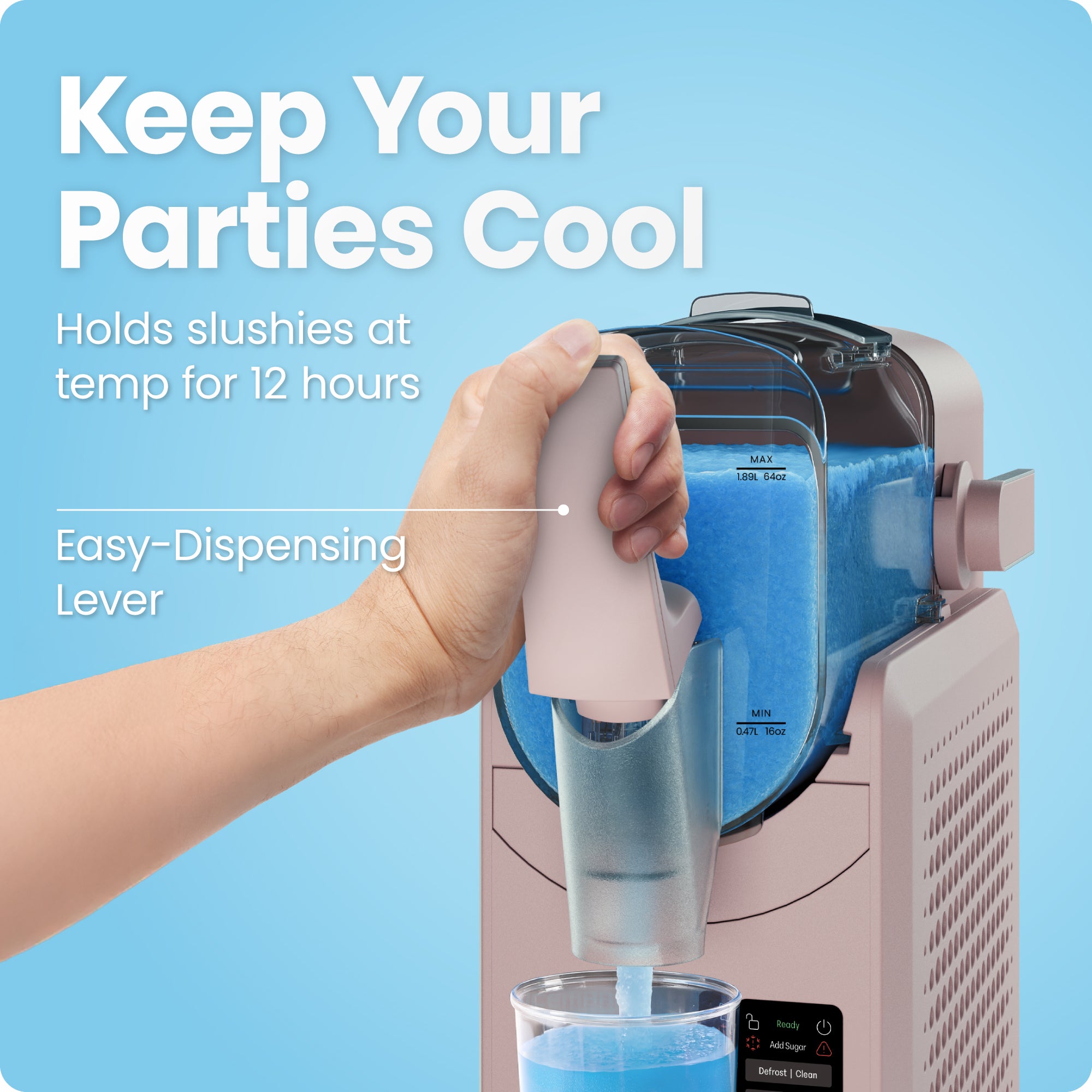 Slush-Ease MAX Slushy Machine - Pink