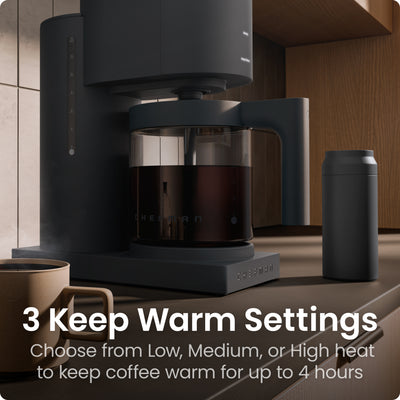 Caffeinator® 14-Cup Programmable Coffee Maker - Midnight