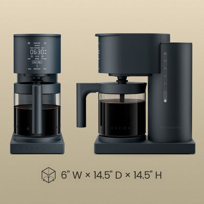 Caffeinator 14-Cup Programmable Coffee Maker - Midnight