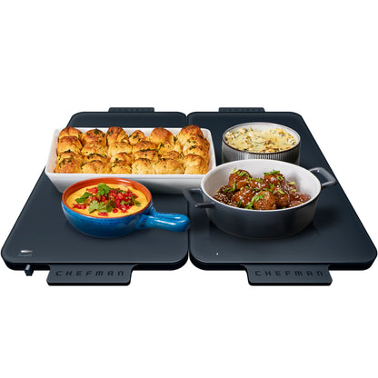 Everything Warmer Modular Expanding Warming Tray - Two 10” x 16” Trays