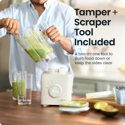 Licuadora eléctrica Obliterator de 48 oz - Concreto