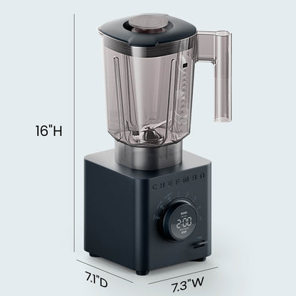 Obliterator 48 oz Power Blender + Two Travel Jars - Midnight