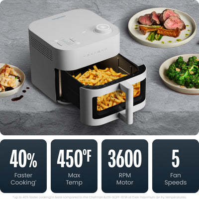 Crispinator® 8 Qt. Air Fryer w/ 7 Functions