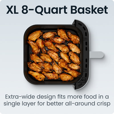 Crispinator® 8 Qt. Air Fryer w/ 7 Functions