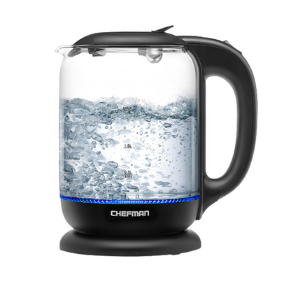 1.7-Liter Easy Fill Glass Electric Kettle