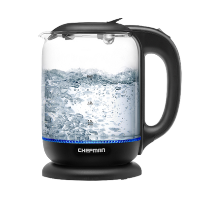 Chefman Cordless Glass Electric Kettle