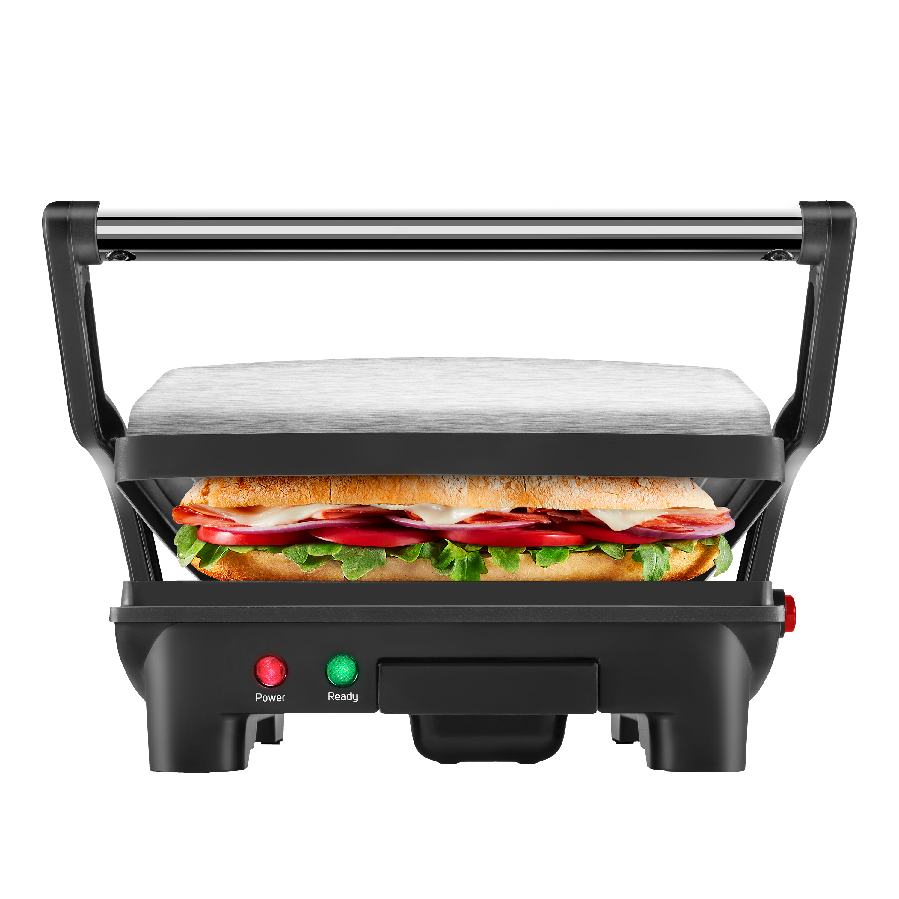 Multifunctional 180° Grill + Panini Press (4-Slice)