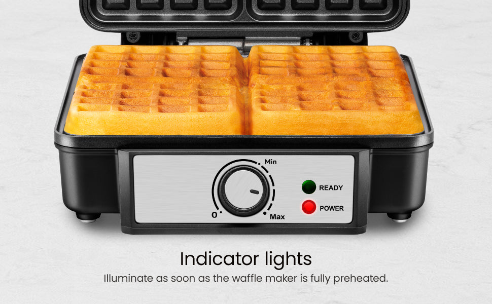 4-Slice Waffle Maker – Chefman