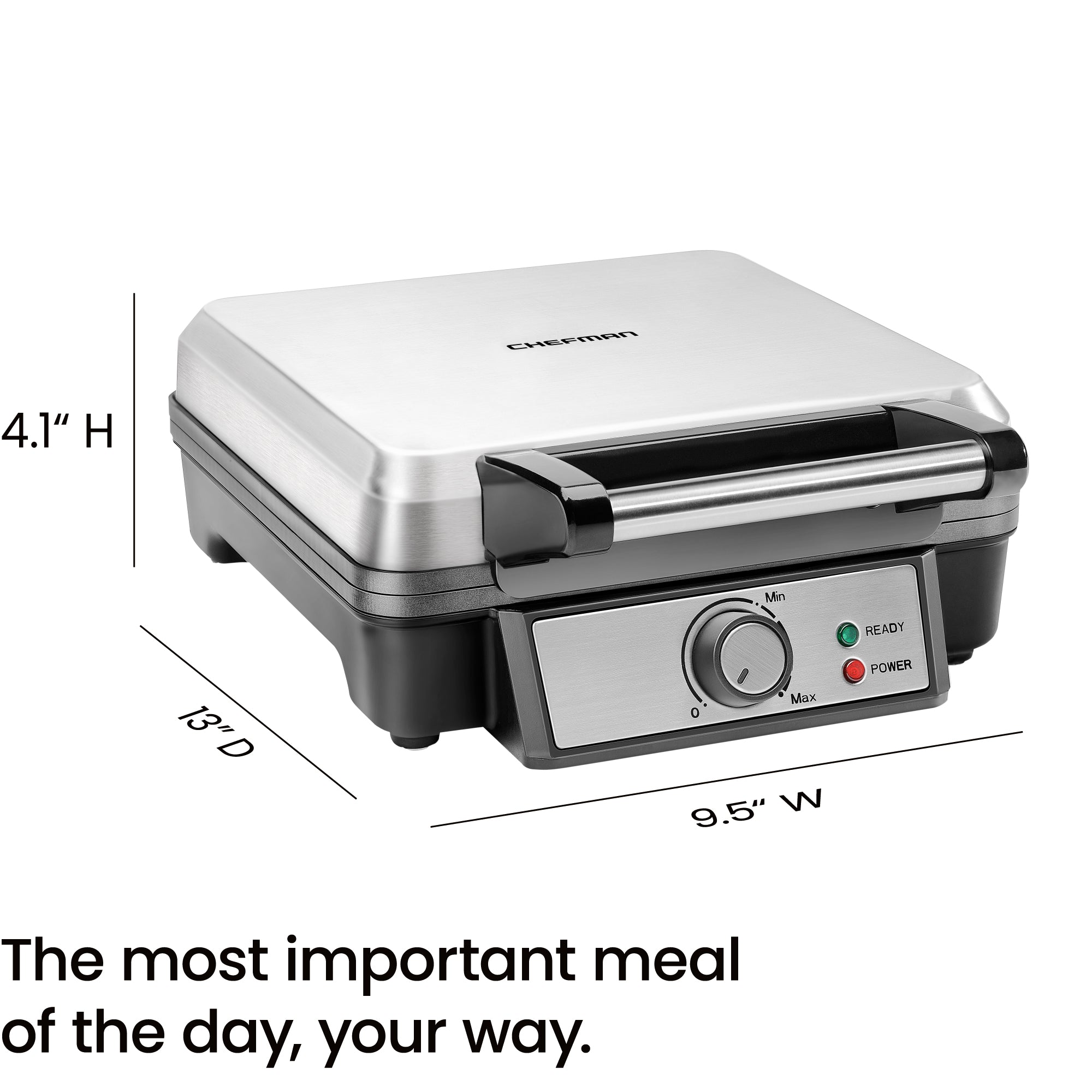 4 Slice Belgian Waffle Maker