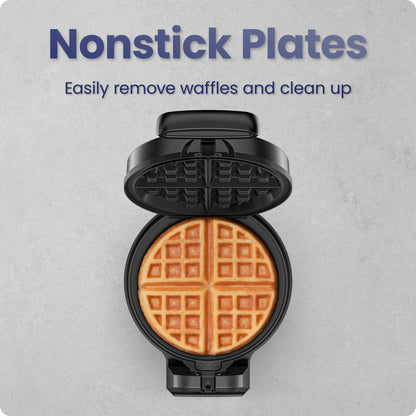 Rotating Belgian Waffle Maker - Black