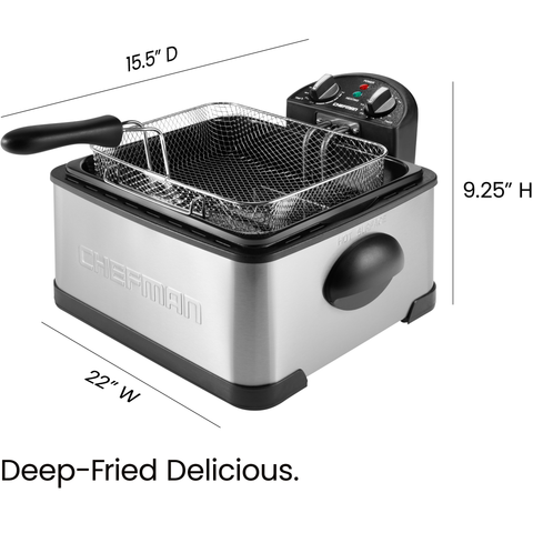 Dual-Cook Jumbo Deep Fryer
