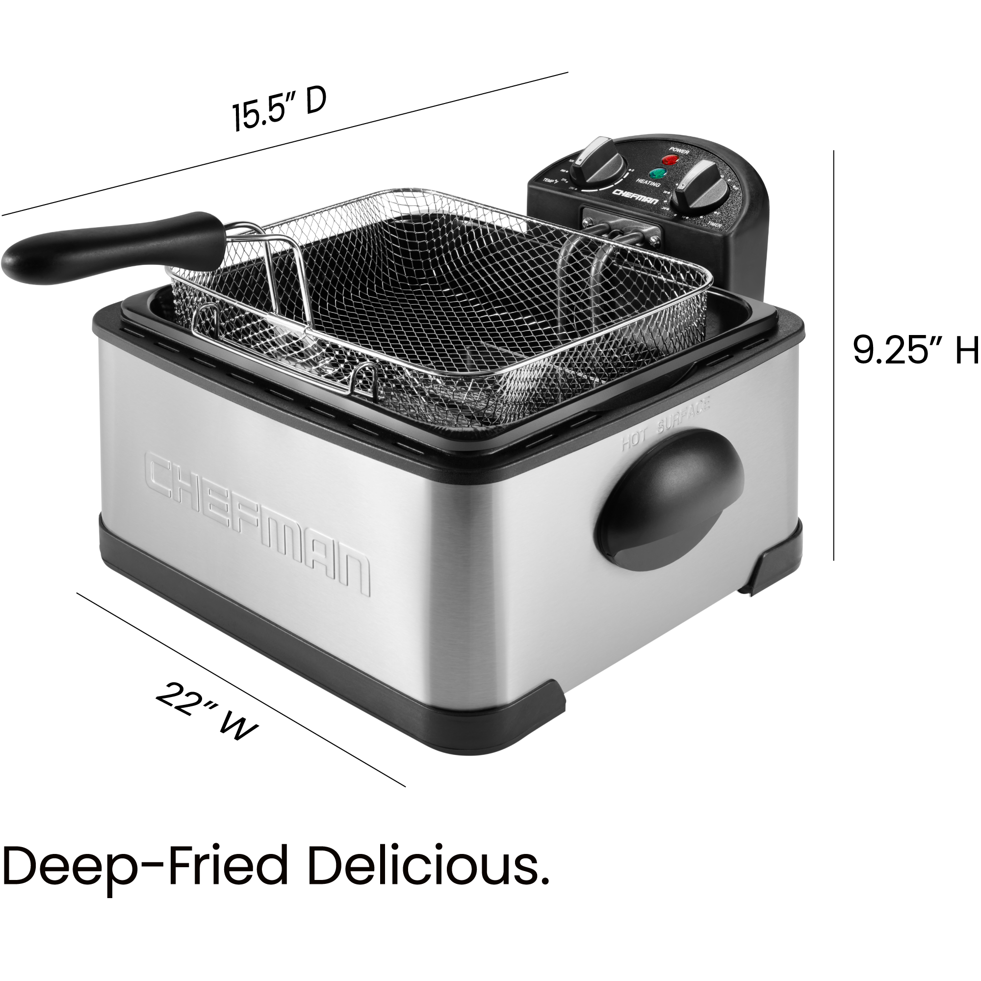 Dual-Cook Jumbo Deep Fryer