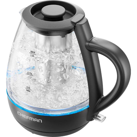 Fast-Boil 1L Tea Infuser Kettle