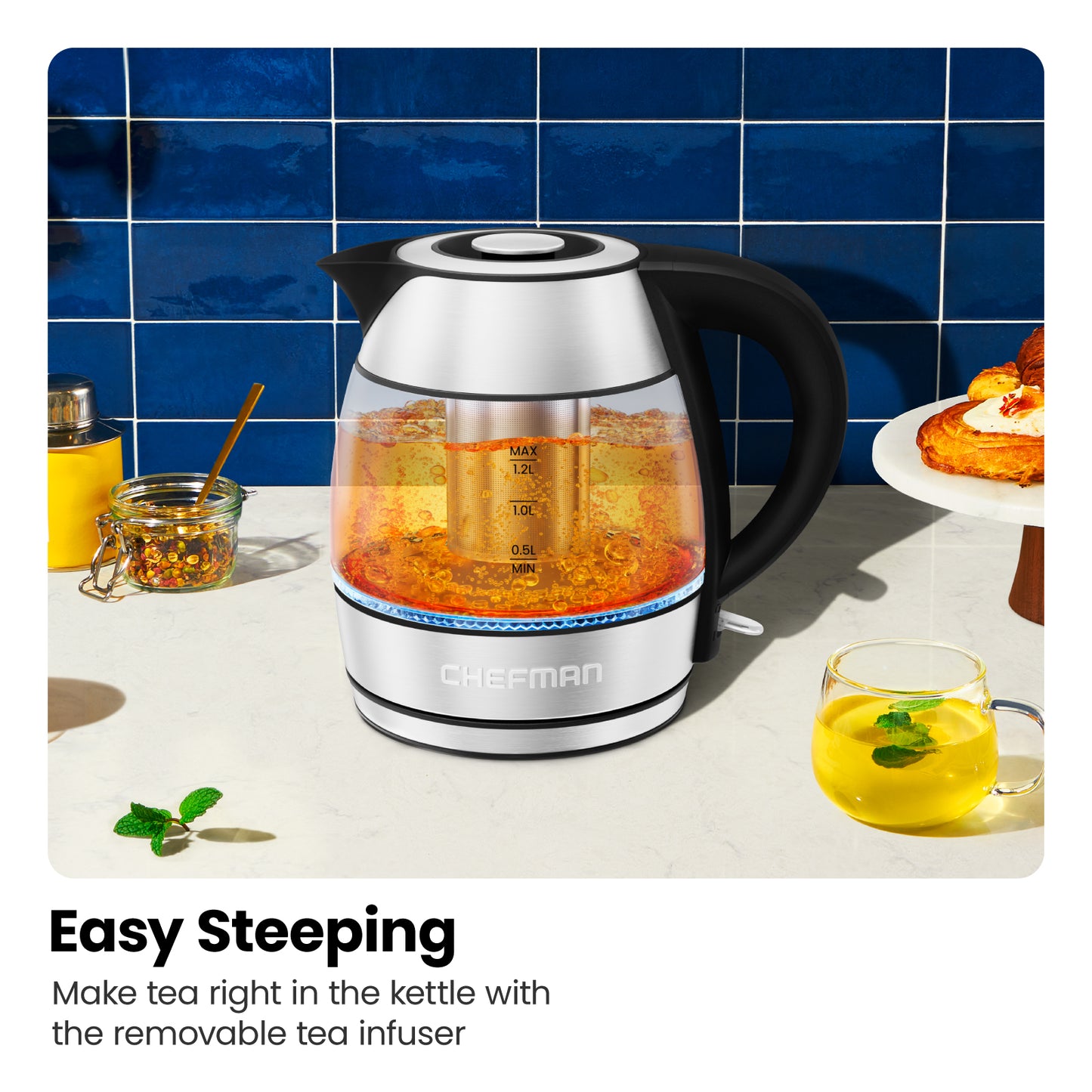$6 Discount on Chefman Electric Kettle. Currently priced at $23.99. Love  this Kettle. : r/Costco
