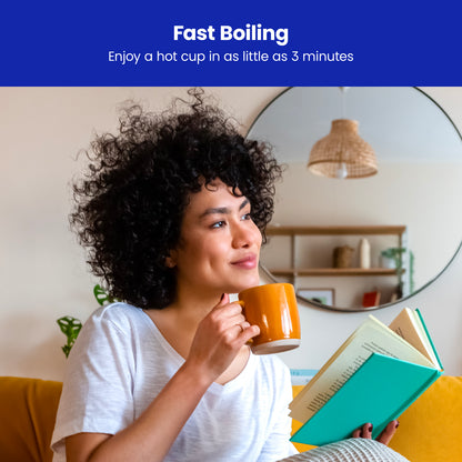 1.2L Electric Tea Kettle with Removable Lid