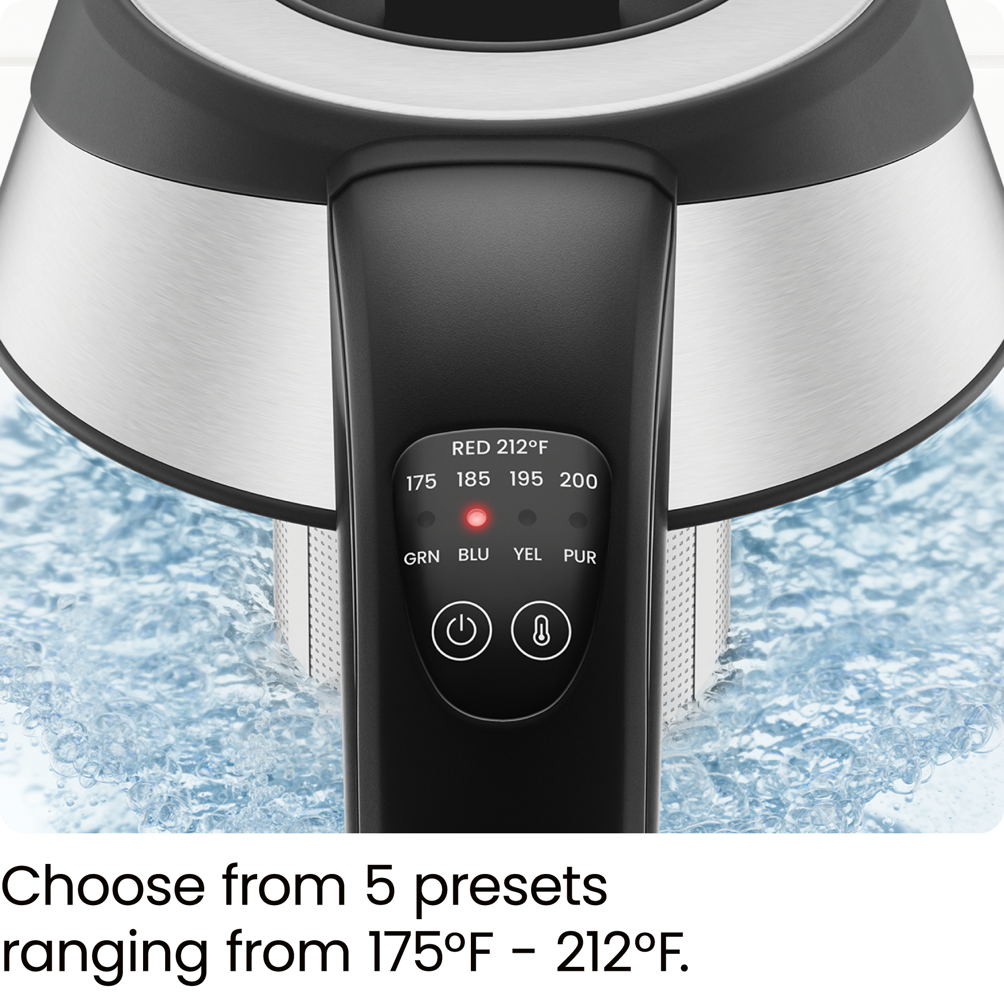 1.8-Liter Cordless Glass Electric Kettle