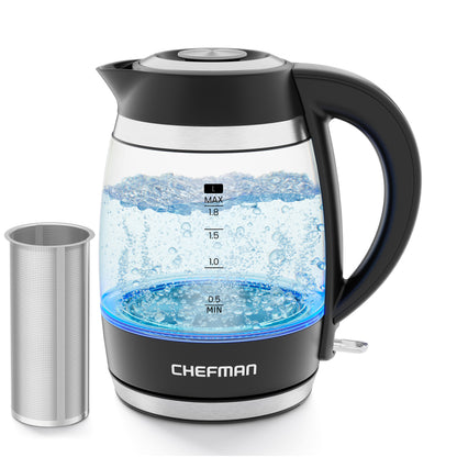 Fast-Boil™ 1.8L Electric Kettle w/ Tea Infuser