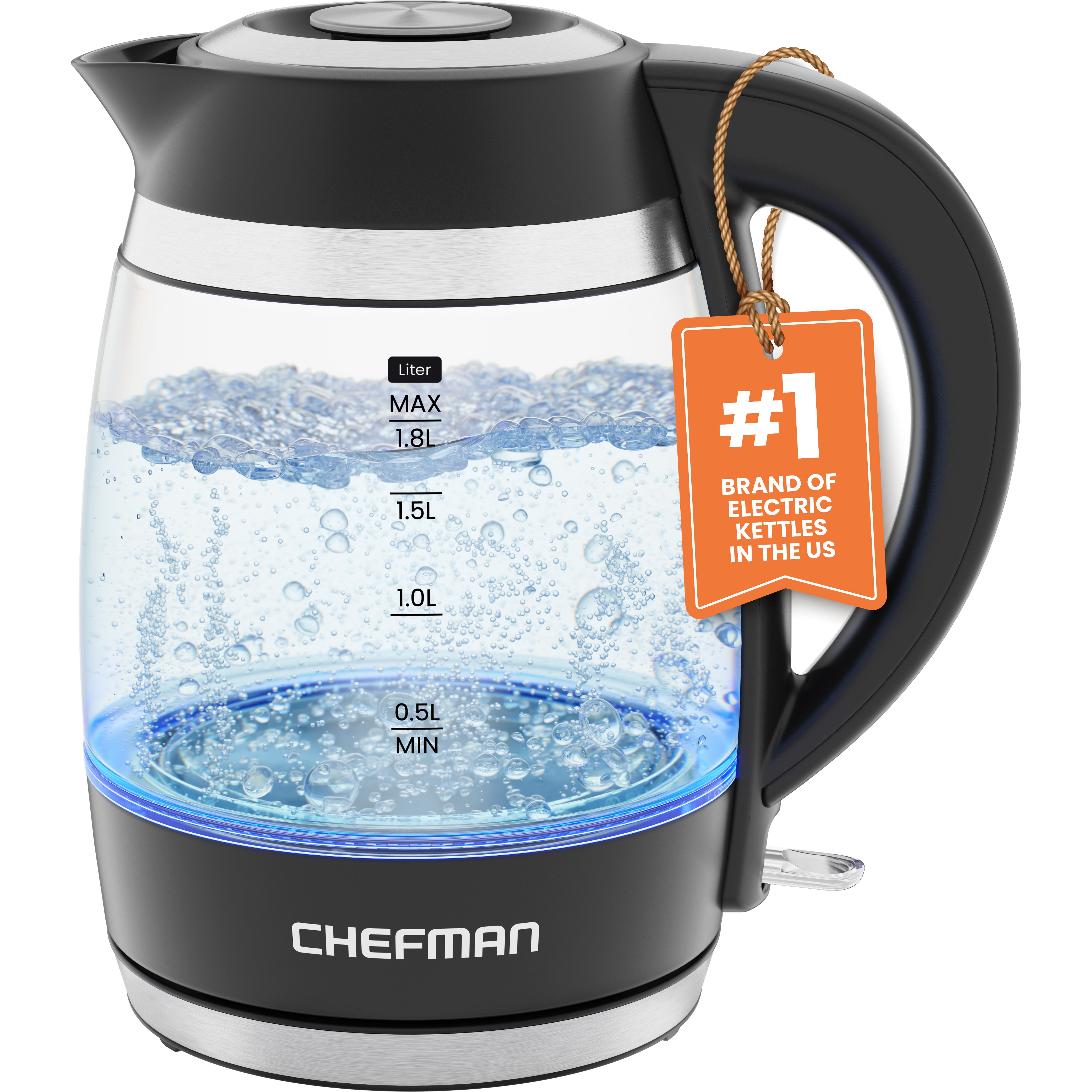 Fast-Boil 1.8L Electric Kettle