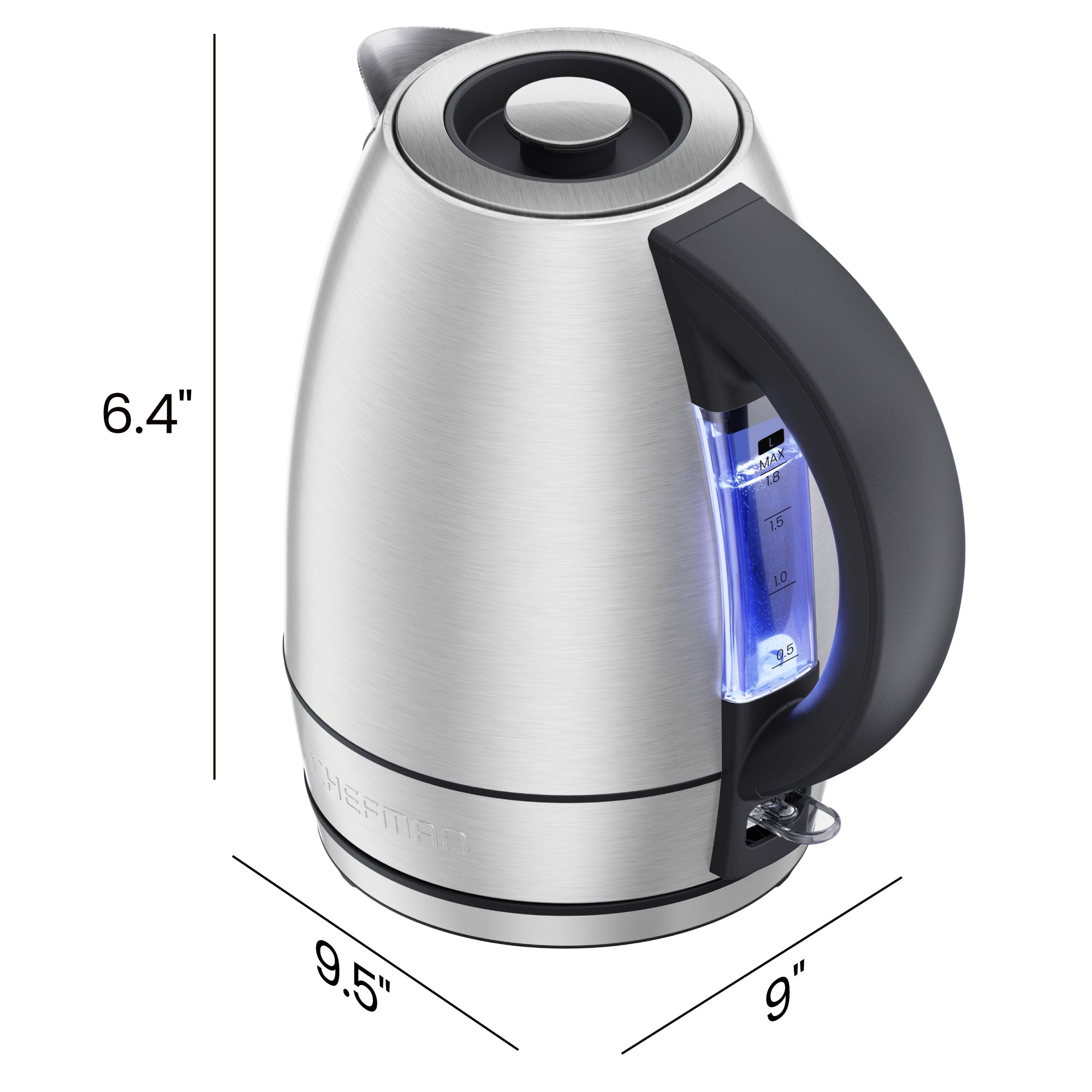 1.8 Liter Electric Kettle w/ Lift-Out Lid