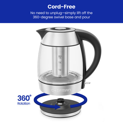 1.8L Keep Warm Electric Tea Kettle