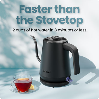 Fast-Boil 0.8L Gooseneck Kettle