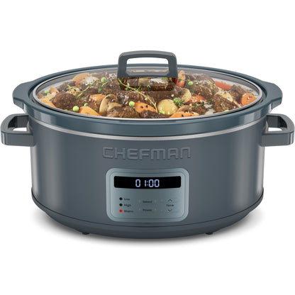 7 Qt. Digital Slow Cooker