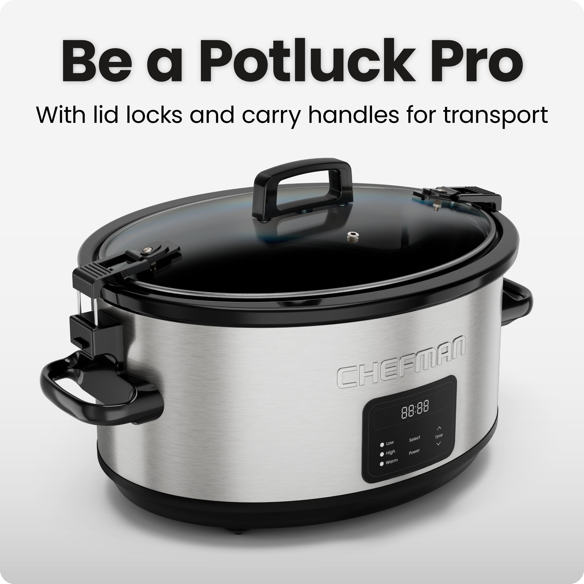 7 Qt. Slow Cooker with Locking Lid