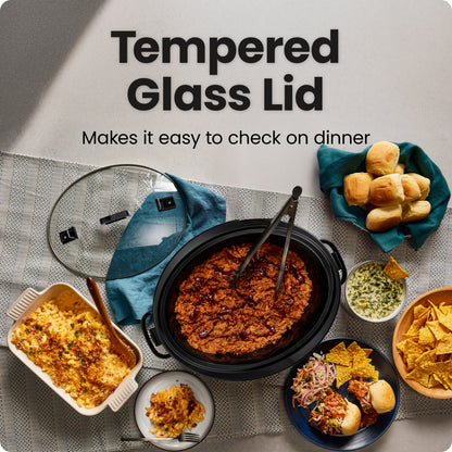 7 Qt. Slow Cooker with Locking Lid